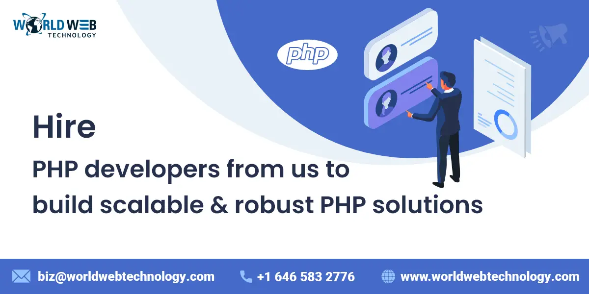 Hire PHP Developers from us to build scalable robust php solutions