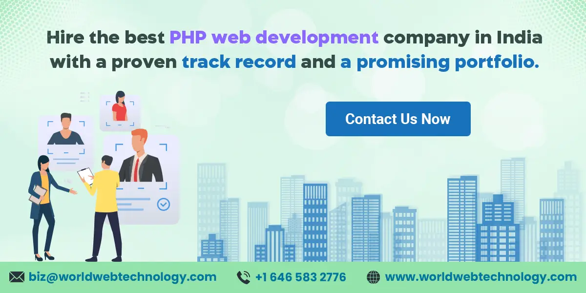 Hire the best PHP web development company in India with a proven track record and a promising portfolio. Contact Us Now